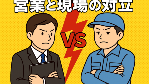 新幹線から学ぶ、営業と現場を対立させない2ステップ